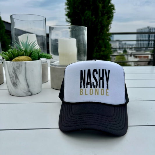 Nashy BLONDE Trucker Hat